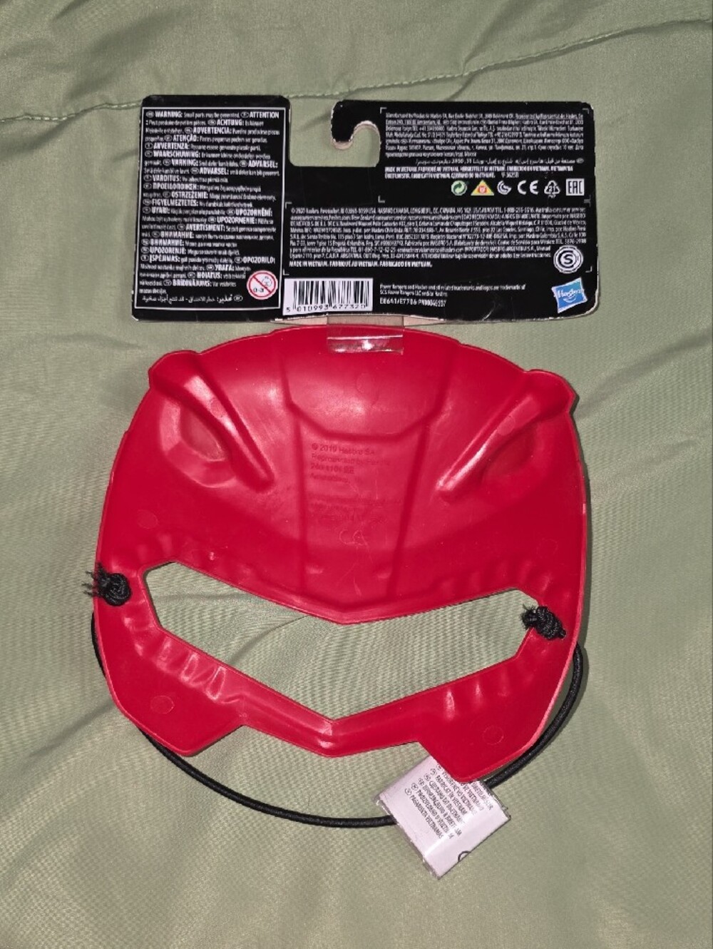 Power Ranger Mighty Morphin Red Ranger Mask - Picture 2 of 2